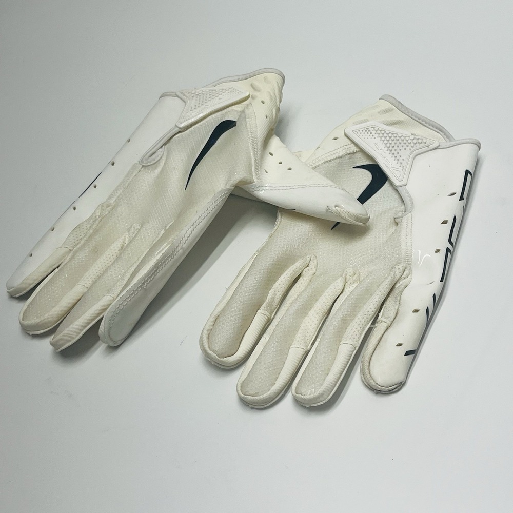 Nike Gloves - Receiver Men's‎ White Used 2XL